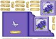 Just Roses Cut and Fold Corner Card