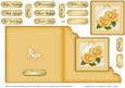 Just Roses Cut and Fold Corner Card
