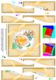 Rose and Lace Wavy Spiral Side Stacker