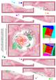 Rose and Lace Wavy Spiral Side Stacker