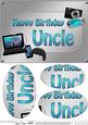 A5 Birthday Uncle Gadgets N Gizmos Oval Pyramage Topper