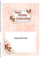 5x7 Birthday Godmother Flowers & Butterflies Matching Inser
