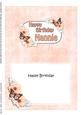 5x7 Birthday Nannie Flowers & Butterflies Matching Inser