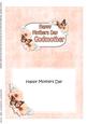 5x7 Mothers Day Godmother Flowers & Butterflies Inser