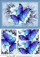 A5 Butterflies & Flowers Pyramage Topper