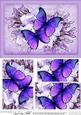 A5 Butterflies & Flowers Pyramage Topper