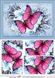A5 Butterflies & Flowers Pyramage Topper