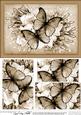 A5 Butterflies & Flowers Pyramage Topper