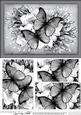 A5 Butterflies & Flowers Pyramage Topper