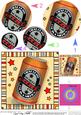 Number One Geezer Beer Can Circle Pyramage Topper