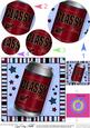 Classy Man Beer Can Circle Pyramage Topper