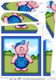 Ziggy Piggy Fan Pyramage Topper