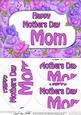 A5 Mothers Day Mom Time for Roses Oval Pyramage Topper