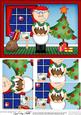 A5 Bert's Christmas Pudding Pyramage Topper