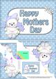 5x7 Teddy Tess Mothers Day Scallop Corner