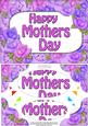 A5 Mothers Day Time for Roses Scallop Corners and Pyramage