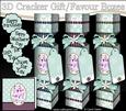 3D Pretty Floral Cracker Gift Favour Boxes