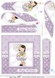 Girlz Suzi's Flower Fan Pyramage Topper