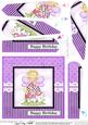 Girlz Fiz Fairy Fan Pyramage Topper