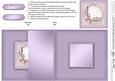 Bluebells No-hole Fold Back Card
