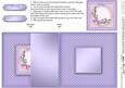 Bluebells No-hole Fold Back Card