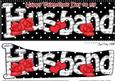 Lge Dl Valentine Husband Hearts & Roses 3D Decoupage