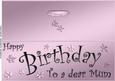 Large Dl Birthday Mum Quick Cut and Fold Card
