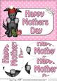 A5 Hamish Scottie Dog Mothers Day Dots Oval Pyramage