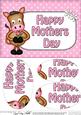 A5 Gigi Horse Mothers Day Dots Oval Pyramage