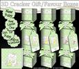 3D New Baby Cracker Gift Favour Boxes