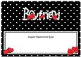 Lge Dl Valentine Boyfriend Hearts & Roses Insert