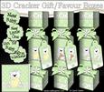 3D New Baby Cracker Gift Favour Boxes