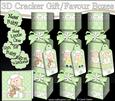 3D New Baby Cracker Gift Favour Boxes