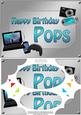 A5 Birthday Pops Gadgets N Gizmos Scallop Corner & Pyramage