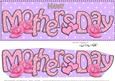 Large Dl Mothers Day Hearts & Roses 3D Decoupage
