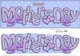 Large Dl Mothers Day Hearts & Roses 3D Decoupage