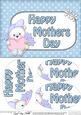A5 Teddy Ed Mothers Day Dots Oval Pyramage