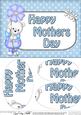 A5 Teddy Ed Mothers Day Dots Oval Pyramage
