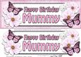Large Dl Birthday Mummy Floral Butterflies