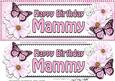 Large Dl Birthday Mammy Floral Butterflies
