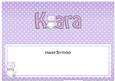 Birthday Kara Cat Large Dl Matching Insert