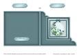 Spring Flowers Cut and Fold Corner Card