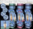 3D Sport Cricket Cracker Gift Favour Boxes