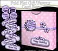 3D Polka Dots Gift Favour Card Box