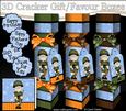 3D Boyz General Gazza Cracker Gift Favour Boxes