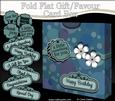 3D Spotty Dotty Gift Favour Card Box