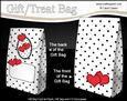 3D Romantic Hearts Gift Bag Mini Kit