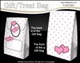 3D Romantic Hearts Gift Bag Mini Kit