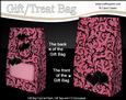 3D Romantic Hearts & Scrolls Gift Bag Mini Kit