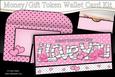 Valentine I Love You Money or Gift Wallet Card Kit